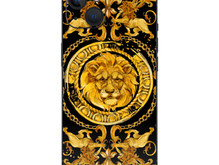 iPhone 13 MINI SIGNATURE Baroque Gold Ornaments Skin For Discount