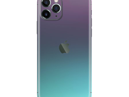 iPhone 11 Pro MAX CHAMELEON TURQUOISE LAVENDER Matt Metallic Skin Online now