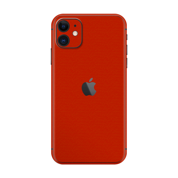 iPhone 11 LUXURIA Red Cherry Juice Matt Textured Skin Online Hot Sale