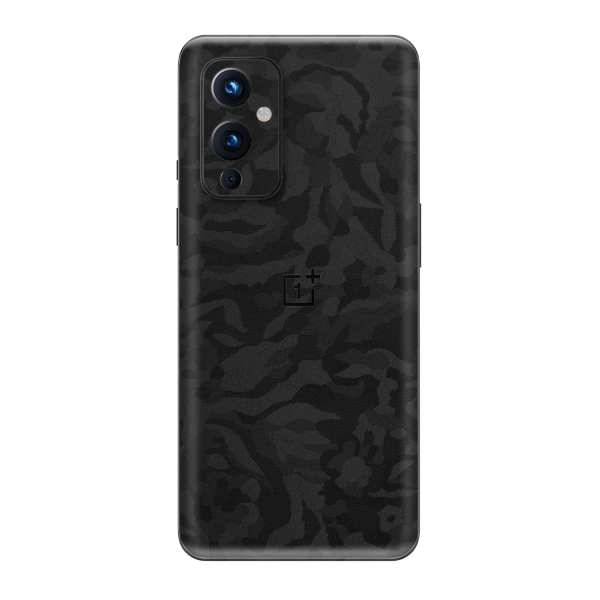 OnePlus 9 LUXURIA BLACK CAMO 3D TEXTURED Skin Hot on Sale