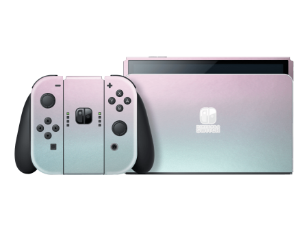 Nintendo Switch OLED CHAMELEON AMETHYST Matt Metallic Skin Hot on Sale