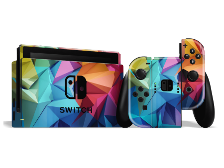 Nintendo SWITCH SIGNATURE ABSTRACT Geometry Skin Discount