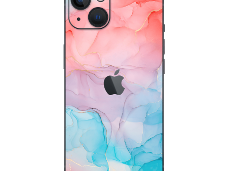 iPhone 13 MINI SIGNATURE AGATE GEODE Sea and Corals Skin Online now