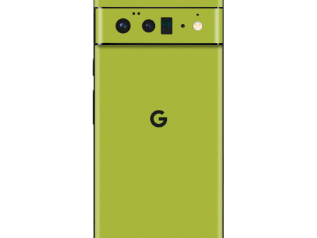 Google Pixel 6 PRO LUXURIA Lime Green Textured Skin For Cheap