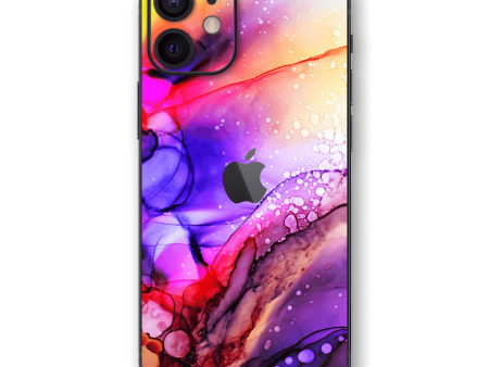 iPhone 12 MINI SIGNATURE Multicoloured Alcohol Ink Skin Fashion