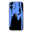 iPhone 12 MINI SIGNATURE Blue Paint Splatter Skin Online