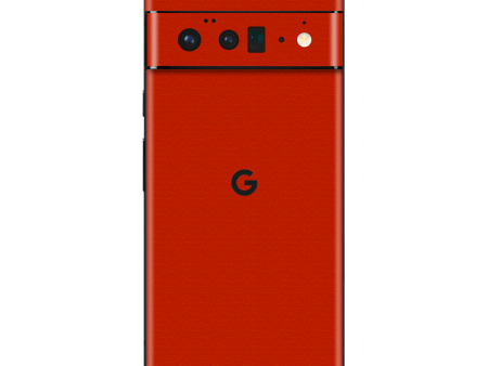 Google Pixel 6 PRO LUXURIA Red Cherry Juice Textured Skin For Discount