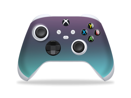 XBOX Series S CONTROLLER Skin - CHAMELEON TURQUOISE LAVENDER Matt Metallic Cheap