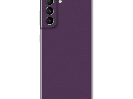 Samsung Galaxy S21+ PLUS LUXURIA PURPLE Sea Star Textured Skin Online now