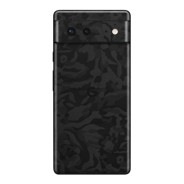 Google Pixel 6 PRO LUXURIA BLACK CAMO 3D TEXTURED Skin For Sale