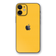 iPhone 12 MINI LUXURIA Tuscany Yellow Textured Skin Cheap