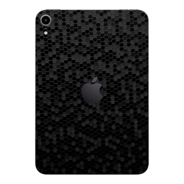 iPad MINI 6 (2021) LUXURIA 3D TEXTURED BLACK HONEYCOMB Skin on Sale