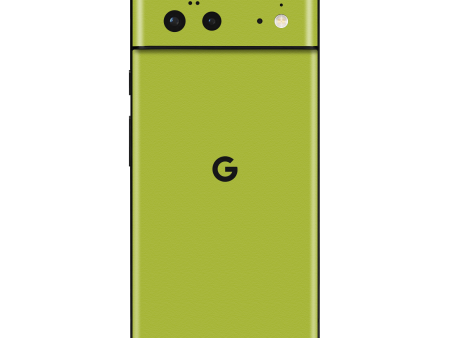 Google Pixel 6 LUXURIA Lime Green Textured Skin Online Sale