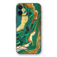 iPhone 12 MINI SIGNATURE Emerald-Gold Liquid Skin Discount