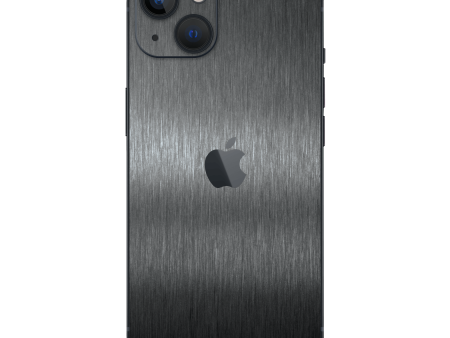 iPhone 14 BRUSHED TITANIUM Metallic Skin Sale