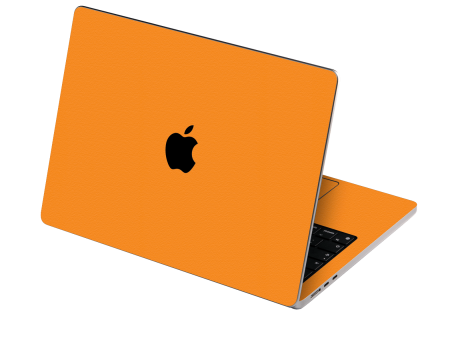 MacBook AIR 13.6  (2022 2024) LUXURIA Sunrise Orange Textured Skin on Sale