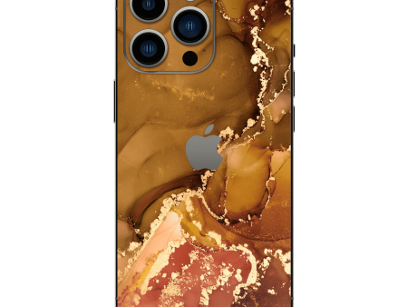 iPhone 14 PRO SIGNATURE AGATE GEODE Sandstorm Skin on Sale