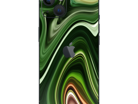 iPhone 13 MINI SIGNATURE AGATE GEODE Aquatic Plants Skin For Sale