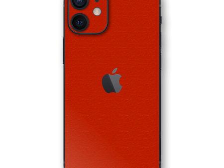 iPhone 12 MINI LUXURIA Red Cherry Juice Matt Textured Skin Sale