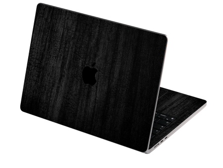 MacBook AIR 13.6  (2022 2024) LUXURIA BLACK CHARCOAL Textured Skin For Sale