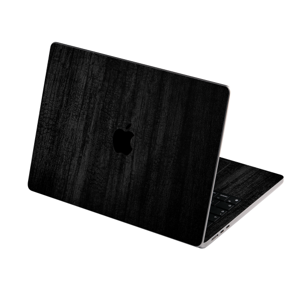 MacBook AIR 13.6  (2022 2024) LUXURIA BLACK CHARCOAL Textured Skin For Sale