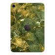 iPad MINI 6 (2021) SIGNATURE AGATE GEODE Royal Green-Gold Skin Hot on Sale