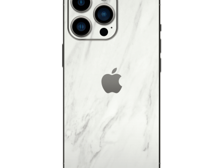 iPhone 14 PRO LUXURIA White MARBLE Skin Online