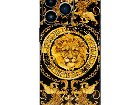 iPhone 14 PRO SIGNATURE Baroque Gold Ornaments Skin For Sale