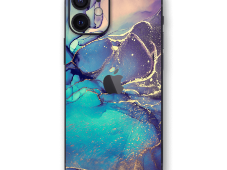 iPhone 12 MINI SIGNATURE AGATE GEODE Aurora Skin Cheap