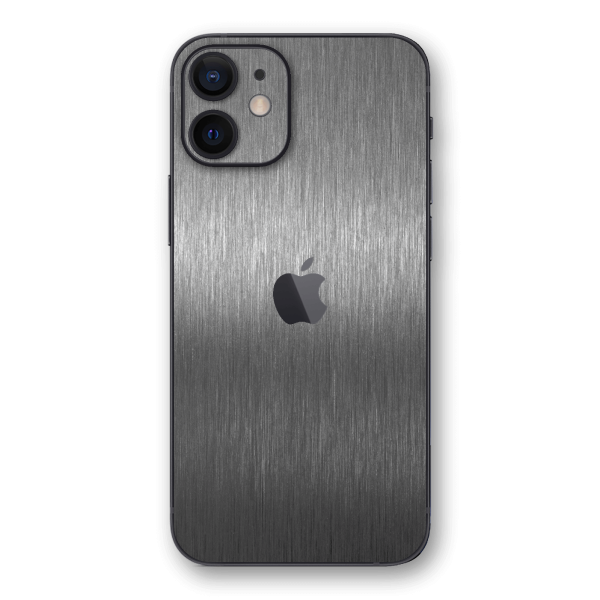 iPhone 12 MINI BRUSHED TITANIUM Metallic Skin Online Hot Sale