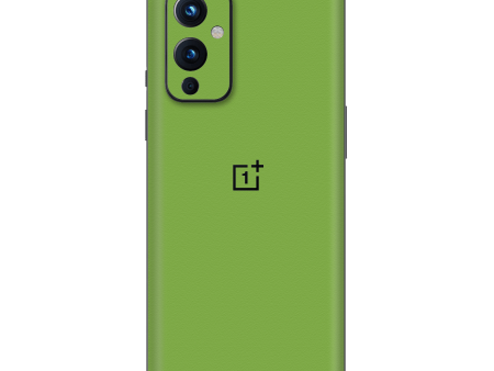 OnePlus 9 LUXURIA Lime Green Textured Skin Discount