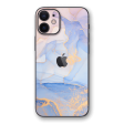 iPhone 12 MINI SIGNATURE AGATE GEODE Pastel-Gold Skin Online