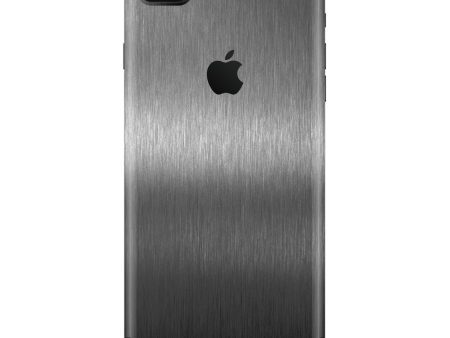 iPhone 8 PLUS BRUSHED TITANIUM Metallic Skin Sale